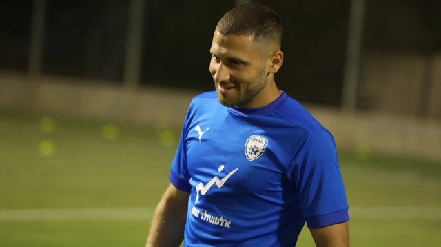 שחקן נבחרת ישראל, שון וייסמן (צילום: שלומי גבאי)