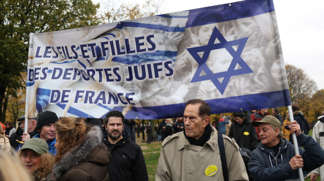 הפגנת תמיכה ביהדות צרפת (צילום: רויטרס)