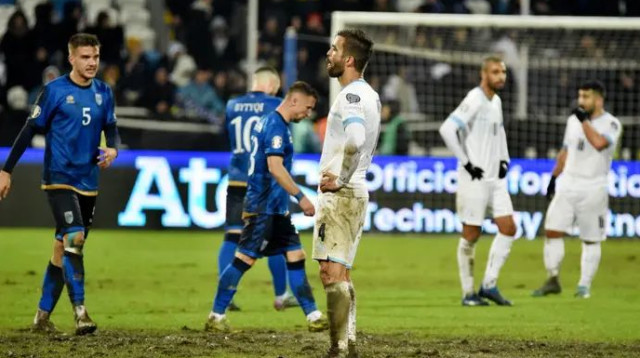 מיגל ויטור מאוכזב בסיום (צילום: רויטרס)