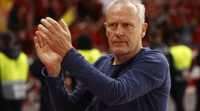 הודה לאוהדים בסיום. שטרייך (צילום: רויטרס)