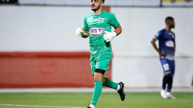 השוער עבד יאסין זומן לראשונה (צילום: מאור אלקסלסי)