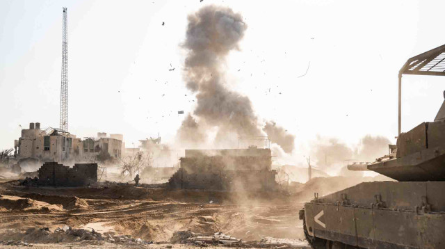 חרבות ברזל: כוחות צה"ל בעזה (צילום: דובר צה"ל)