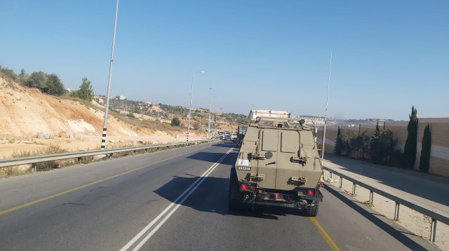 כביש המנהרות בסמוך לירושלים (צילום: ציפי שליסל/TPS)