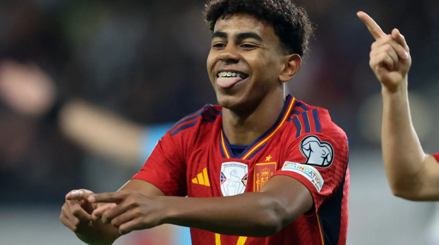 לאמין ימאל נבחרת ספרד (צילום: רויטרס)