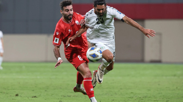 שחקן נבחרת פלסטין עטאא ג'אבר (צילום: אימג'בנק  GettyImages, Giuseppe CACACE / AFP)