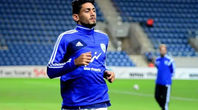 ג'אבר בנבחרת הצעירה ב-2015 (צילום: ניב אהרונסון)