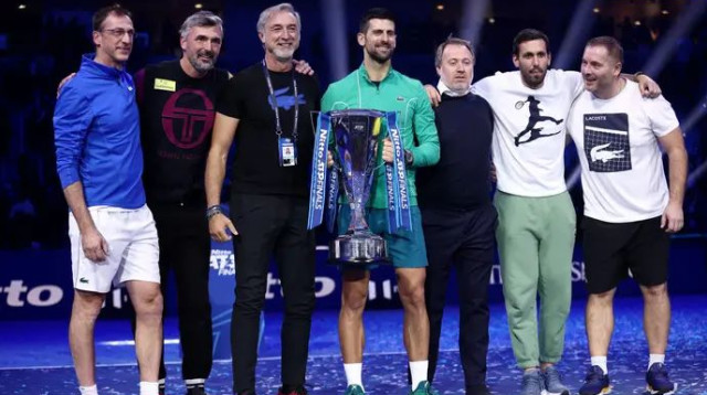 לא שכח להודות לצוות שלו. נובאק ג'וקוביץ' (צילום: רויטרס)