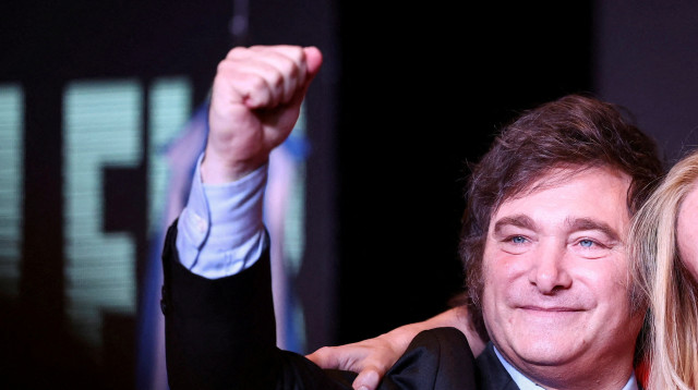 חאבייר מיליי (צילום: REUTERS/Agustin Marcarian)