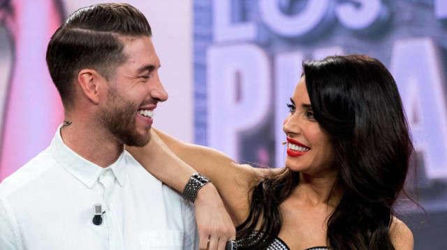 פילאר רוביו, סרחיו ראמוס (צילום: מסך)