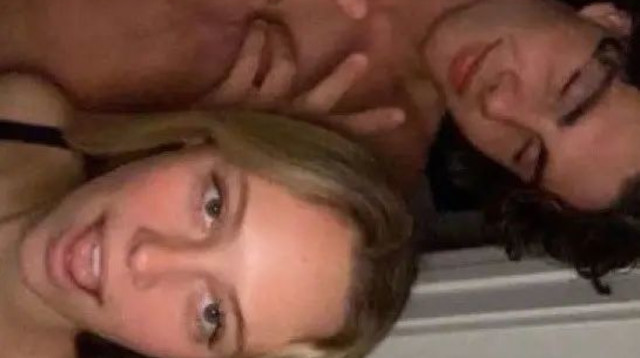 ג'וש גידי צולם עם נערה, שעל פי הגולשים היא נערה בתיכון (צילום: צילום מסך, מתוך הרשתות החברתיות)