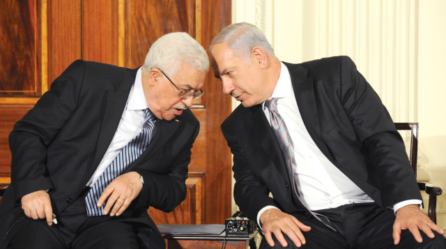 נתניהו ואבו מאזן (צילום: ארכיון לעמ)