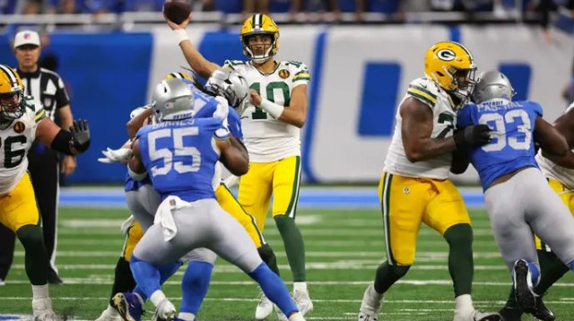 משחק נאה. ג'ורדן לאב (צילום: GettyImages, Gregory Shamus)