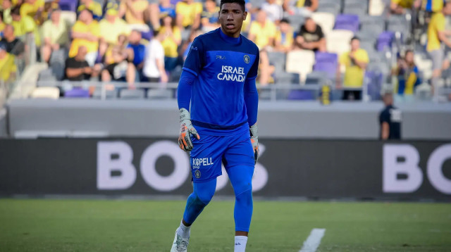 אורלנדו מוסקרה שוער מכבי תל אביב (צילום: אריאל שלום)