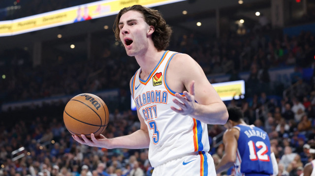 ג'וש גידי, אוקלהומה סיטי ת'אנדר (צילום: רויטרס)