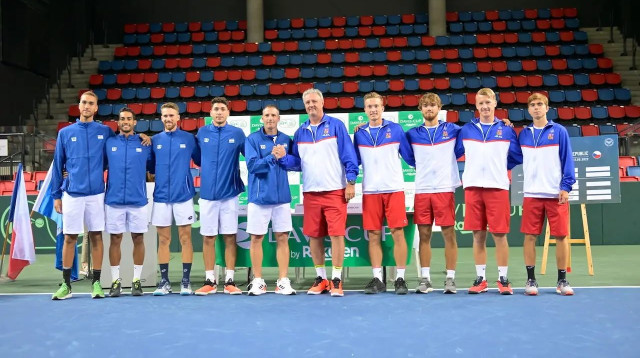 נבחרת הדייויס של ישראל (צילום: אתר רשמי, איגוד הטניס)