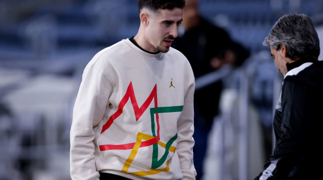 שחקן מכבי חיפה דולב חזיזה (צילום: מאור אלקסלסי)