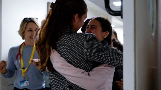 משפחת קלדרון (צילום: דובר צה"ל)