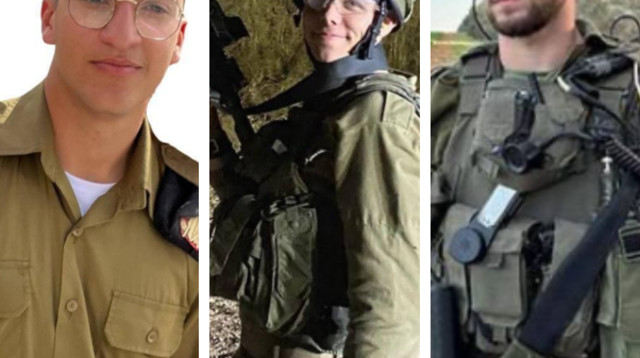 סמ״ר תומר יעקב אחימס ז"ל, סמל קיריל ברודסקי ז"ל, סמל שקד דהן  ז"ל (צילום: דובר צה"ל)