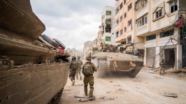 פעילות צה"ל בעזה, מבצע חרבות ברזל (צילום: דובר צה"ל)