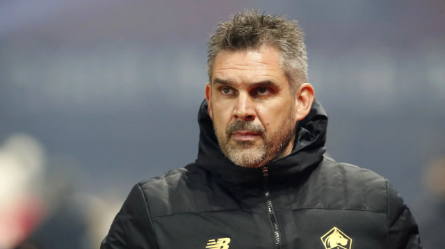 ז'וסלן גורבנק מאמן ליל (צילום: רויטרס)