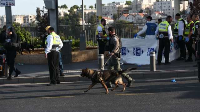 פיגוע ירי בירושלים (צילום: יואב דודקביץ/TPS)