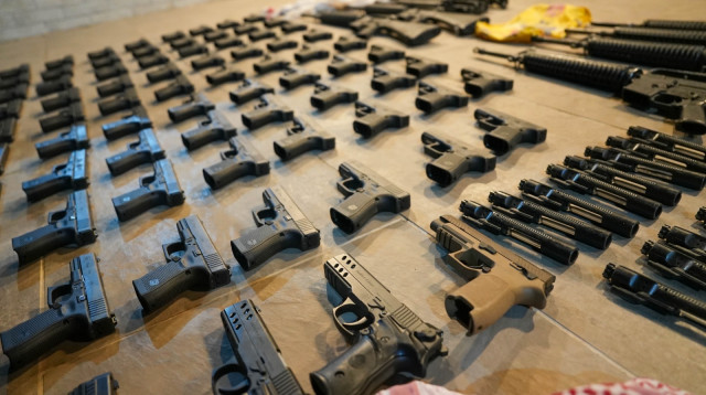 הברחות הנשק (צילום: דובר צה"ל)