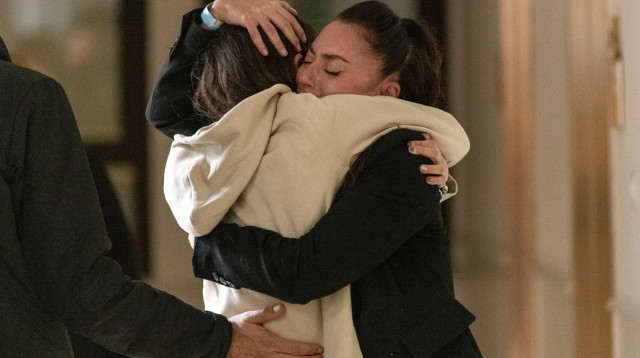 מורן סטלה ינאי ששוחררה מהשבי (צילום: דובר צה"ל)