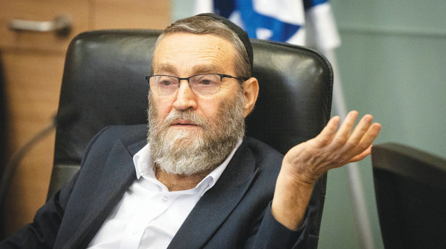 משה גפני (צילום: חיים גולדברג פלאש 90)