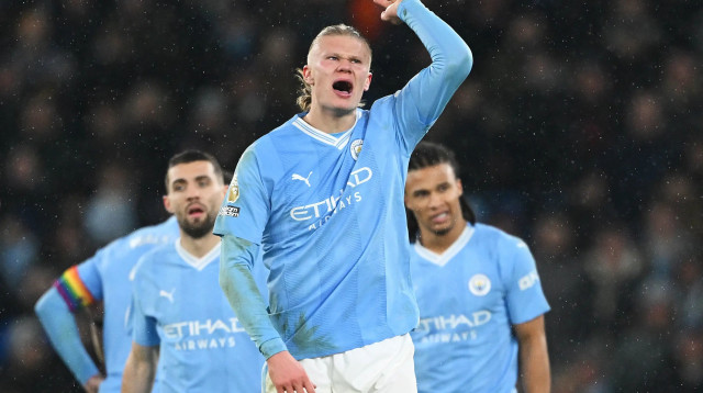 ארלינג הולאנד מנצ'סטר סיטי (צילום: GettyImages)