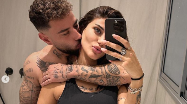 יאנה ארונוב, נתנאל רודניצקי (צילום: צילום מסך אינסטגרם)