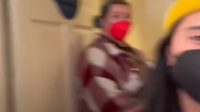 תקרית אנטישמית בבית קפה באוקלנד (צילום: מתוך יוטיוב)