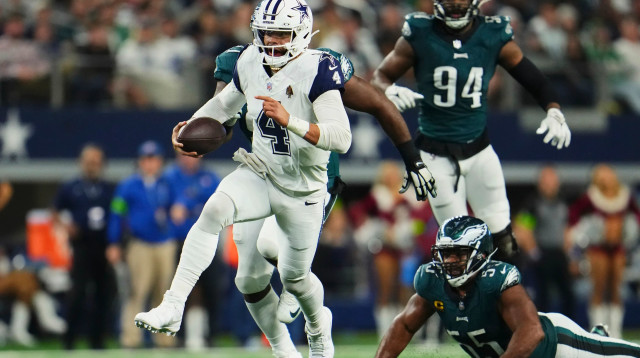 שחקן דאלאס קאובויס דאק פרסקוט (צילום: GettyImages, Cooper Neill)