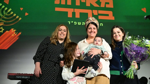 אוריה ברוכי כהן וחנה אירם, יוזמת "אחיות ברזל" (צילום: יוסי זליגר)