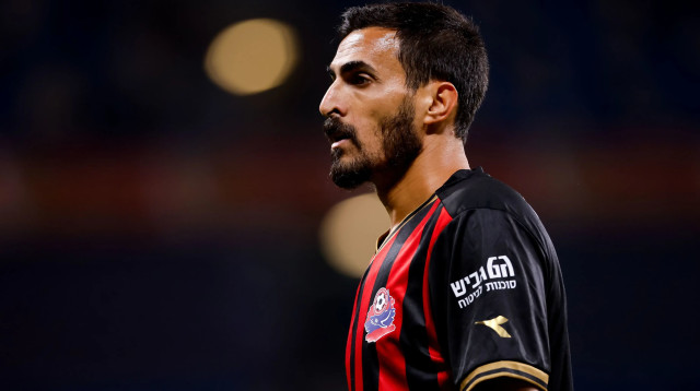 חאתם עבד אלחמיד הפועל חיפה (צילום: מאור אלקסלסי)