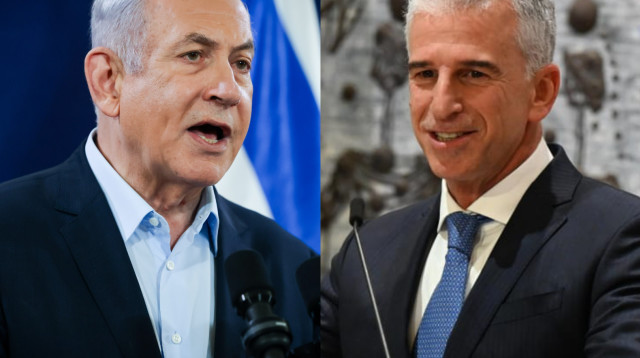 דדי ברנע ובנימין נתניהו (צילום: חיים צח / לע״מ,חיים גולדברג/פלאש 90)