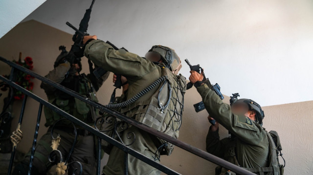 לוחמי יחידת דובדבן בחאן יונס (צילום: דובר צה"ל)