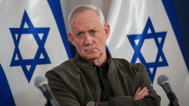 בני גנץ (צילום: נועם רבקין פנטון, פלאש 90)