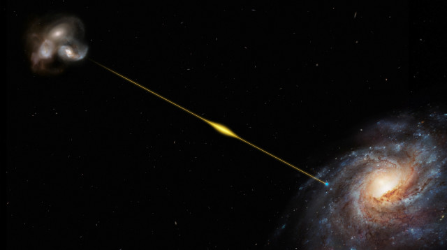 מהיכן הגיע שידור הלייזר לכדור הארץ? בנאס"א מסבירים (צילום: רויטרס)