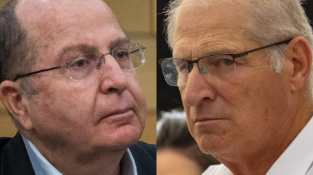 משה בוגי יעלון, דוד שמרון (צילום: יונתן זינדל, פלאש 90, אוליביה פיטוסי, פלאש 90)