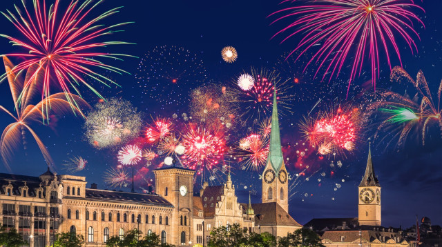 חגיגות השנה החדשה בציריך (צילום: Shutterstock)