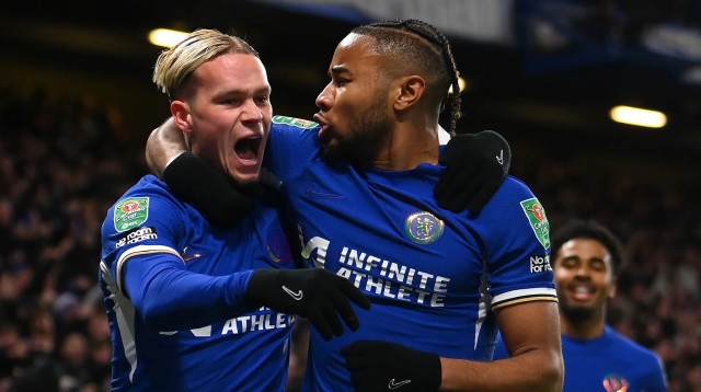 שחקני צ'לסי, מיכאילו מודריק, כריסטופר אנקונקו (צילום: GettyImages, Mike Hewitt)