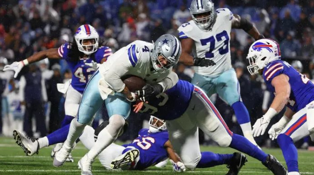 על אמת? לא באמת. דאק פרסקוט (צילום: GettyImages, Timothy T Ludwig)