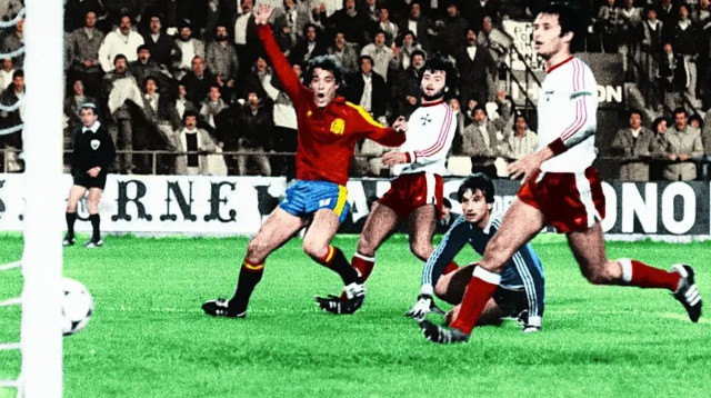 נבחרת ספרד נגד נבחרת מלטה, דצמבר 1983 (צילום: אתר רשמי, טוויטר נבחרת ספרד)