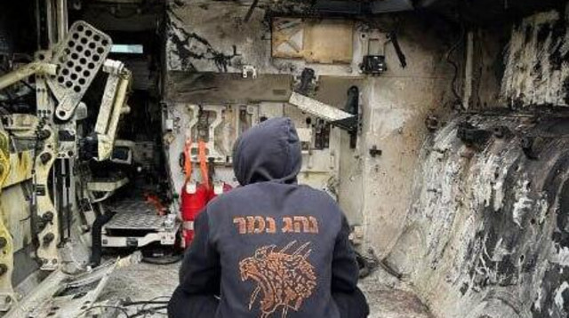 דניאל מזביץ בנמ"ר (צילום: מתוך אינסטגרם)