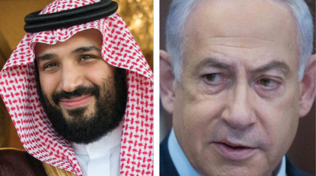 בנימין נתניהו, מוחמד בן סלמאן (צילום: רויטרס,יונתן זינדל פלאש 90)
