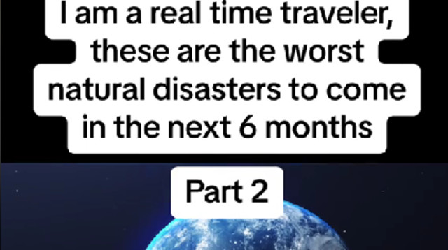 "הנוסע בזמן" מזהיר: זה מה שמחכה לנו בשנת 2024 (צילום: מתוך טיקטוק)