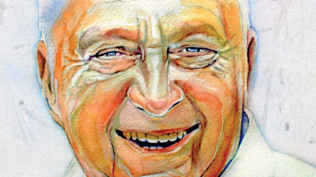 מכיר את עזה טוב יותר מאחרים. אריאל שרון (צילום: איור: נעמי ליס־מיברג)