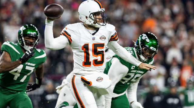 שחקן קליבלנד בראונס ג'ו פלאקו (צילום: GettyImages, Lauren Leigh Bacho)