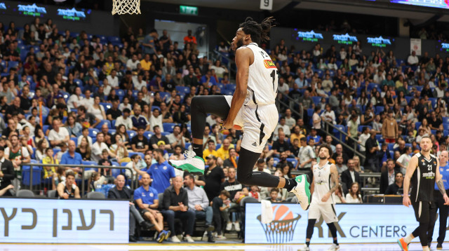 MVP בפעולה. גריפין (צילום: לירון מולדובן)