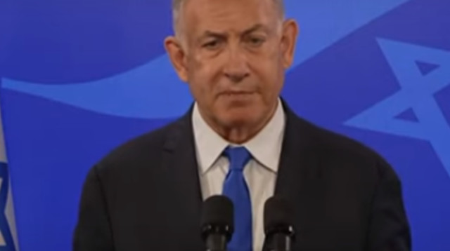 נתניהו שזוף (צילום: צילום מסך)